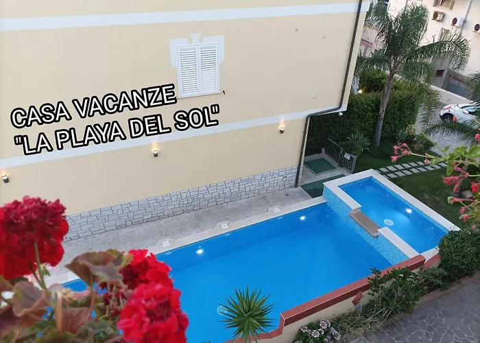 La Playa Del Sol Tropea Casa de Férias